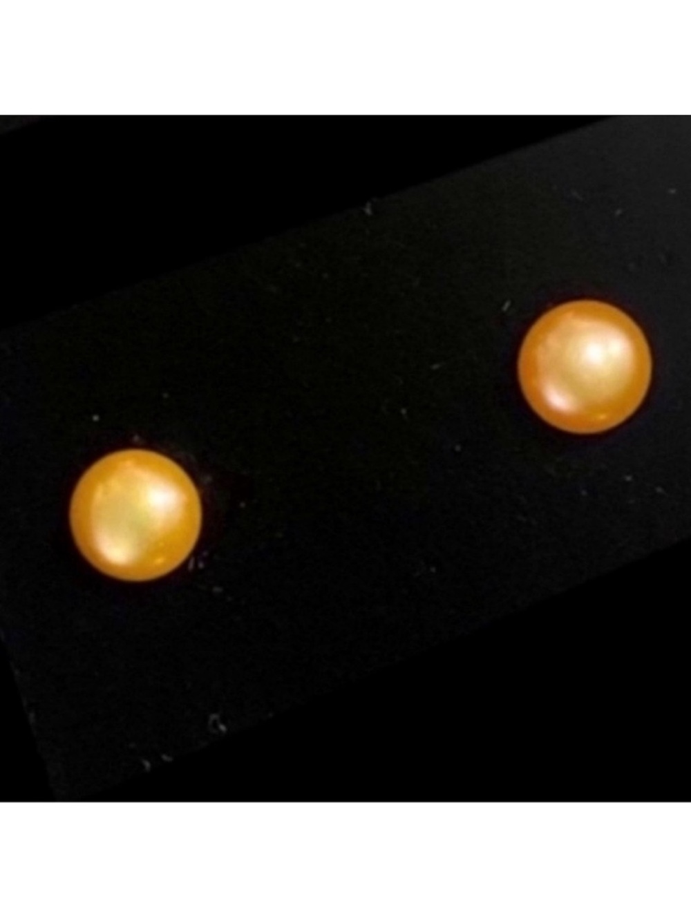 Cultured Freshwater Pearl Earrings - Picture 1 of 3
